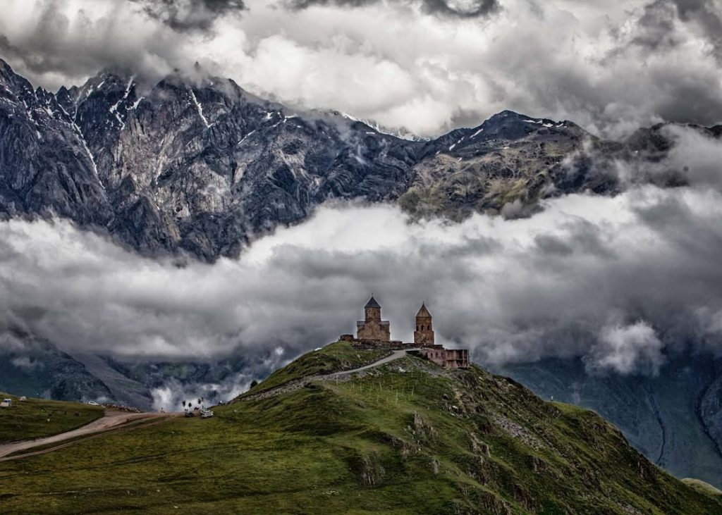 Gergeti trinity church Kazbegi, Georgia