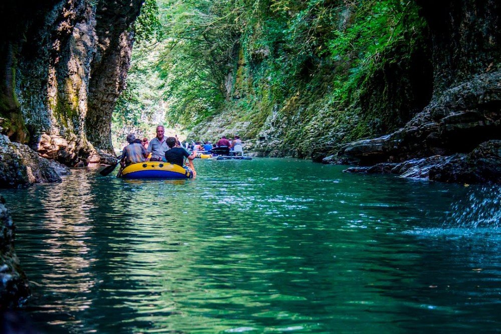 martvili canyons georgia